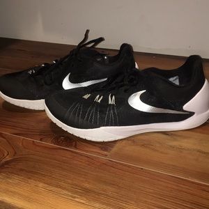 Black Low top Nike HyperChase Basketball Shoes